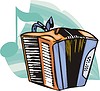 Vector clipart: accordion