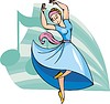 Vector clipart: dance