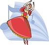 Vector clipart: dance