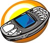 Vector clipart: PDA