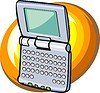 Vector clipart: PDA