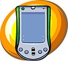 Vector clipart: PDA