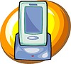 Vector clipart: PDA