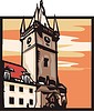 Vector clipart: Prague