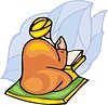 Vector clipart: prayer