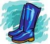 Vector clipart: high boot