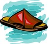 Vector clipart: sandal