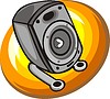 Vector clipart: speakers