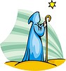 Vector clipart: Bethlehem star