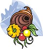 Vector clipart: cornucopia