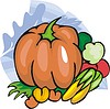 Vector clipart: pumpkin