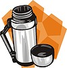 Vector clipart: thermos