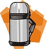 Vector clipart: thermos