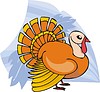 Vector clipart: turkey