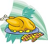 Vector clipart: turkey