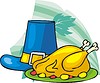 Vector clipart: turkey