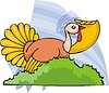 Vector clipart: turkey