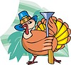 Vector clipart: turkey