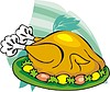 Vector clipart: turkey