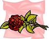 Vector clipart: red rose