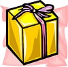 Vector clipart: gift