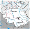 Карта Республики Алтай | Векторный клипарт