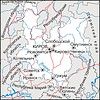 Vector clipart: Kirov oblast map