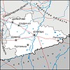 Vector clipart: Kurgan oblast map