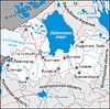 Vector clipart: Leningrad oblast map