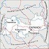 Векторный клипарт: карта Мордовии