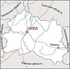 Oryol oblast map