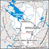 Vector clipart: Yaroslavl oblast map