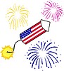 Vector clipart: firework