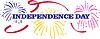 Vector clipart: Independence Day firework