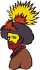 Vector clipart: aborigine