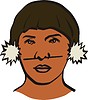 Vector clipart: aborigine