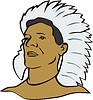 Vector clipart: aborigine