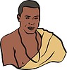 Vector clipart: aborigine