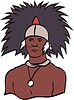 Vector clipart: aborigine