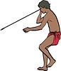 Vector clipart: aborigine