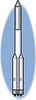 Векторный клипарт: ракета-носитель Ангара