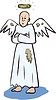 Грешный ангел | Векторный клипарт