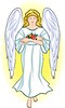 Vector clipart: angel