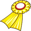 Vector clipart: award ribbon