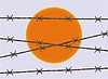 Vector clipart: barbed wire