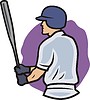 Vector clipart: baseball