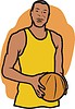 Vector clipart: basketball