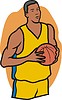 Vector clipart: basketball