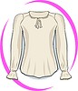 Vector clipart: blouse