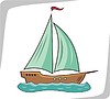 Vector clipart: boat